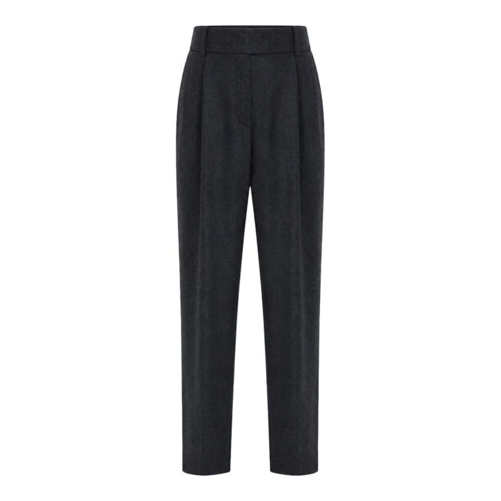 Giorgio Armani Women Tailored Wool Trousers With Pleats